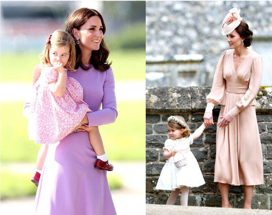 Księżna Kate, księżniczka Charlotte