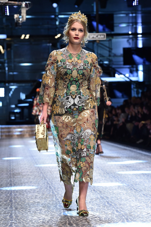 Dolce & Gabbana - Runway - Milan Fashion Week Fall/Winter 2017/18