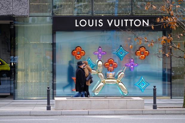 Louis Vuitton shop, Warsaw, Poland