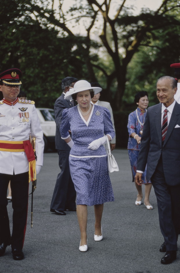 British Royals In Singapore, 1989
