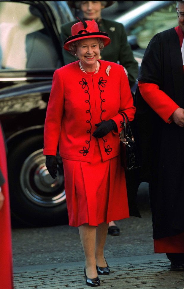 Queen At Westminster Abbey