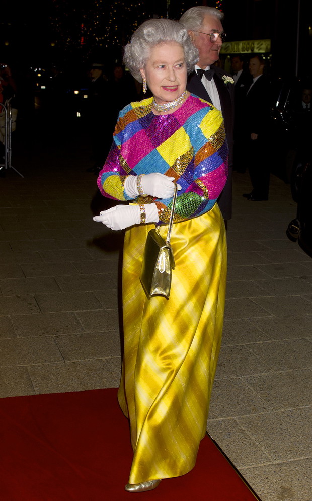 Queen Elizabeth II Attends The Royal Variety Performance