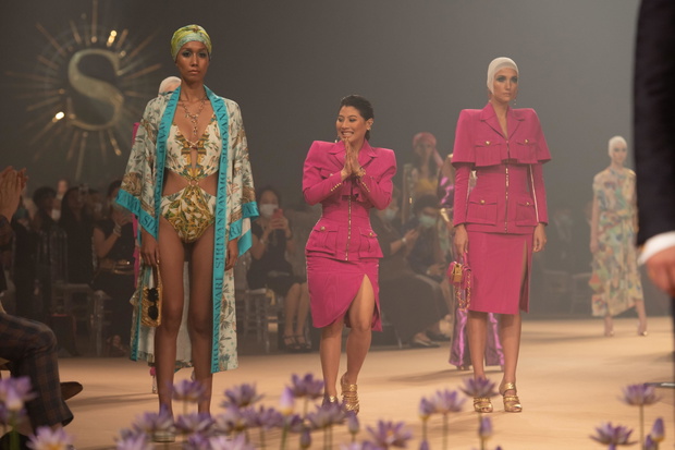 Princess of Thailand Sirivannavari Nariratana attends the NEFRERETTA?S (Neferretta) collection show during the Sirivannavari Spring-Summer 2021 at Siam Paragon Shopping Center.