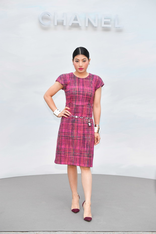 Chanel : Photocall - Paris Fashion Week - Haute Couture Fall/Winter 2018-2019