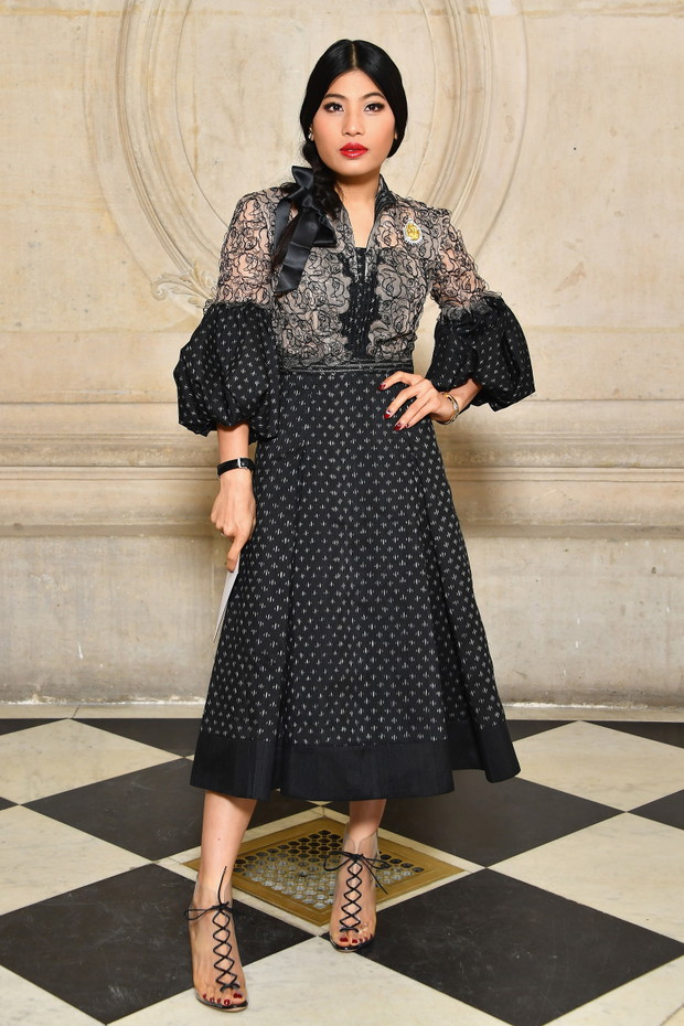 Christian Dior : Photocall - Paris Fashion Week Womenswear Spring/Summer 2018