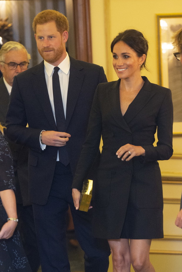 The Duke &amp; Duchess Of Sussex Attend A Gala Performance Of "Hamilton" In Support Of Sentebale