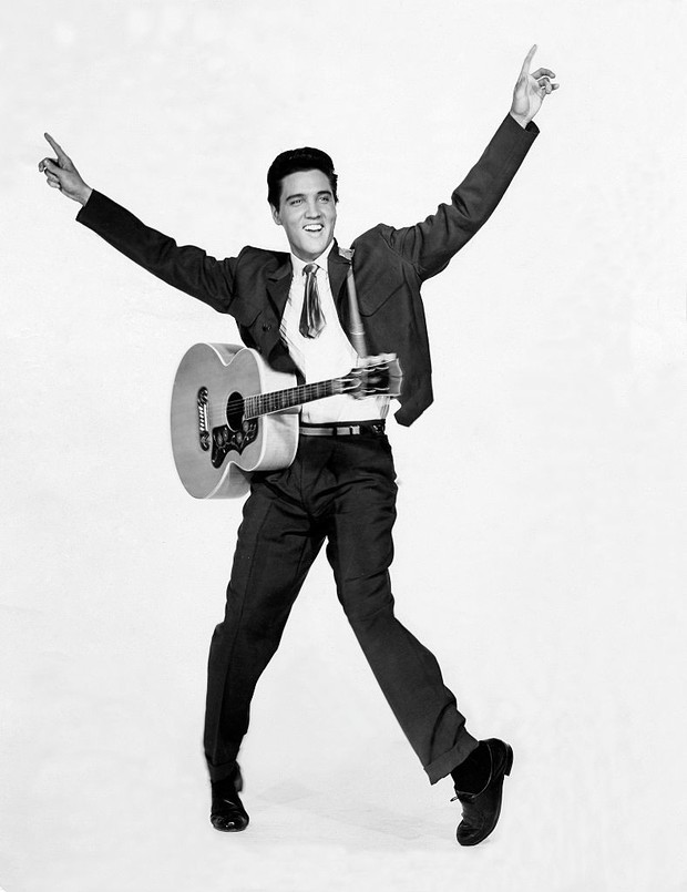 ELVIS PRESLEY (1935-1977). American popular singer. Reinhard-Archiv - ullstein bild