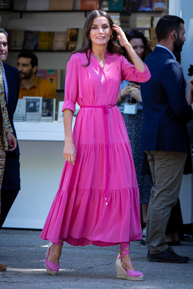 Queen Letizia Of Spain Attends The Opening of Madrid Book Fair 2022