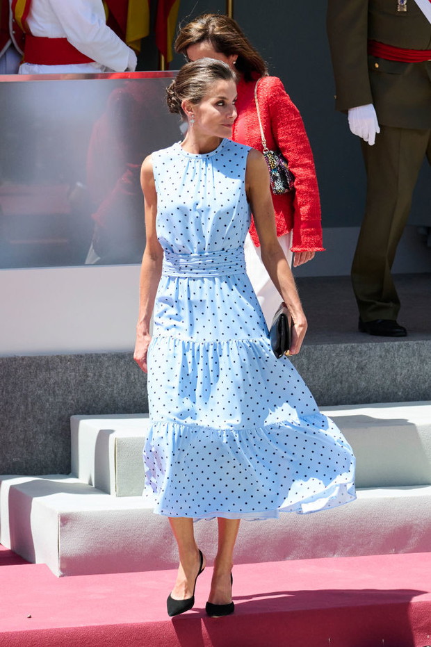 Spanish Royals Attend Armed Forces Day
