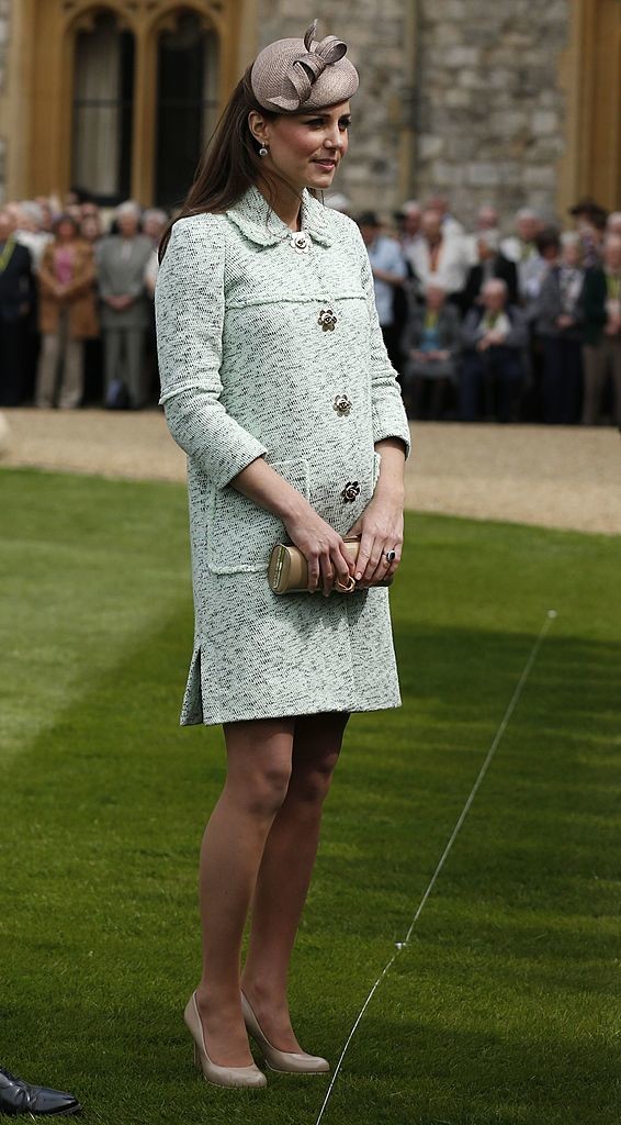 The Duchess Of Cambridge Attends The National Review Of The Queen's Scouts At Windsor Castle