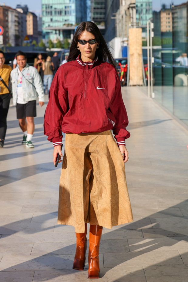 Celebrity Sightings - Day 3 - Milan Fashion Week Womenswear Spring/Summer 2023