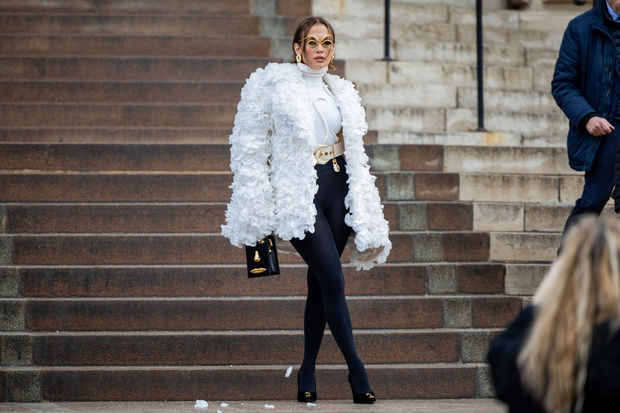 Celebrity Sightings - Paris Fashion Week - Haute Couture Spring/ Summer 2024 - Day One