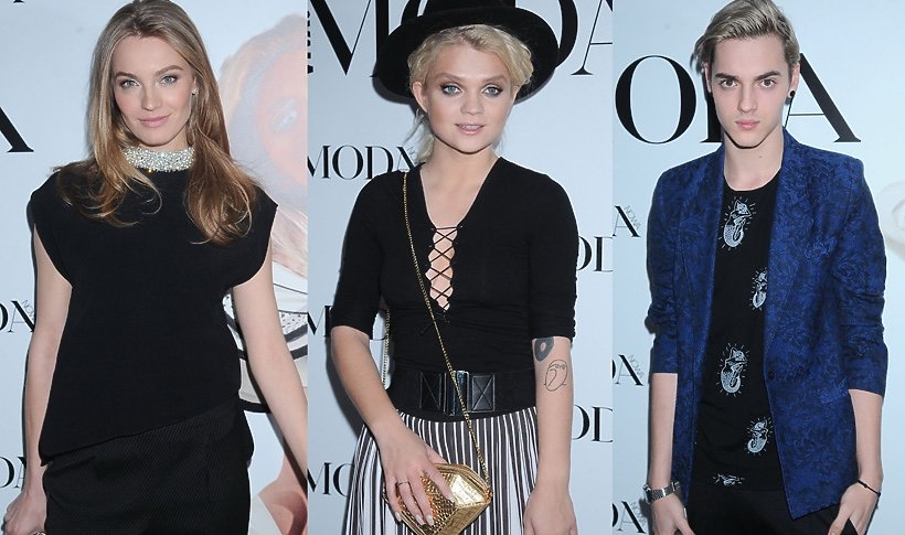 Anna Jagodzińska, Margaret i Radek Pestka na imprezie magazynu VIVA! MODA