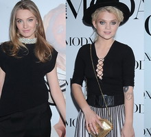Anna Jagodzińska, Margaret i Radek Pestka na imprezie magazynu VIVA! MODA