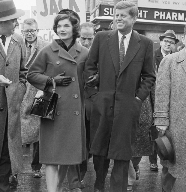 Senator and Wife Walking Together