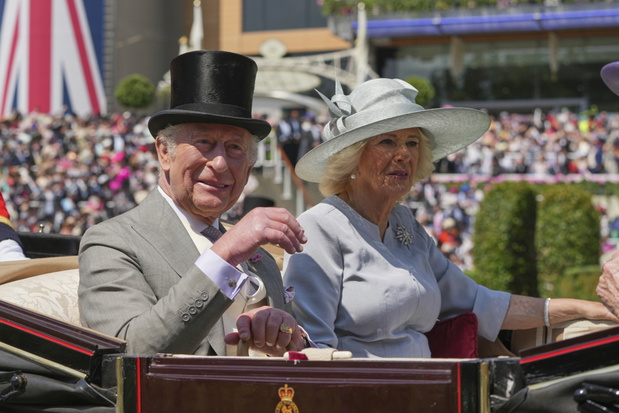 Król Karol III, królowa Camilla, Royal Ascot  2025