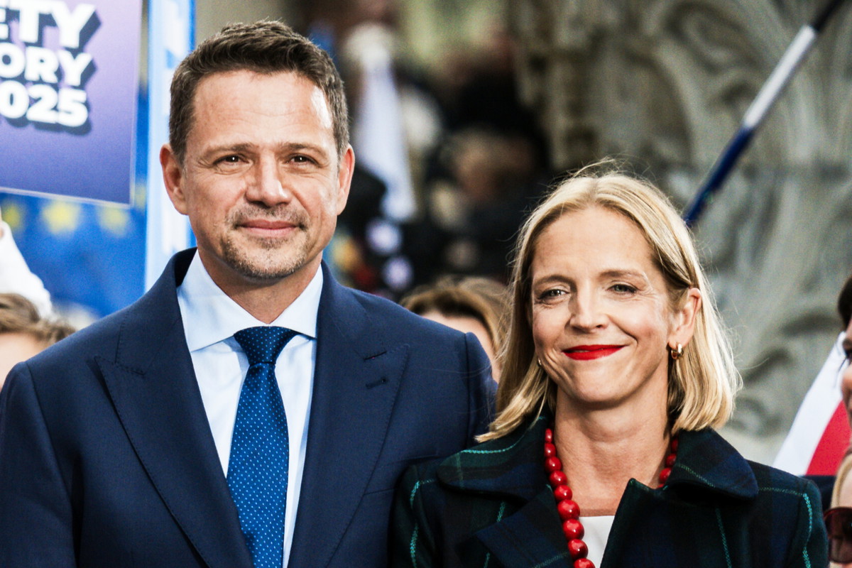 30.05.2025 GDAŃSK, Rafał Trzaskowski, Małgorzata Trzaskowska
