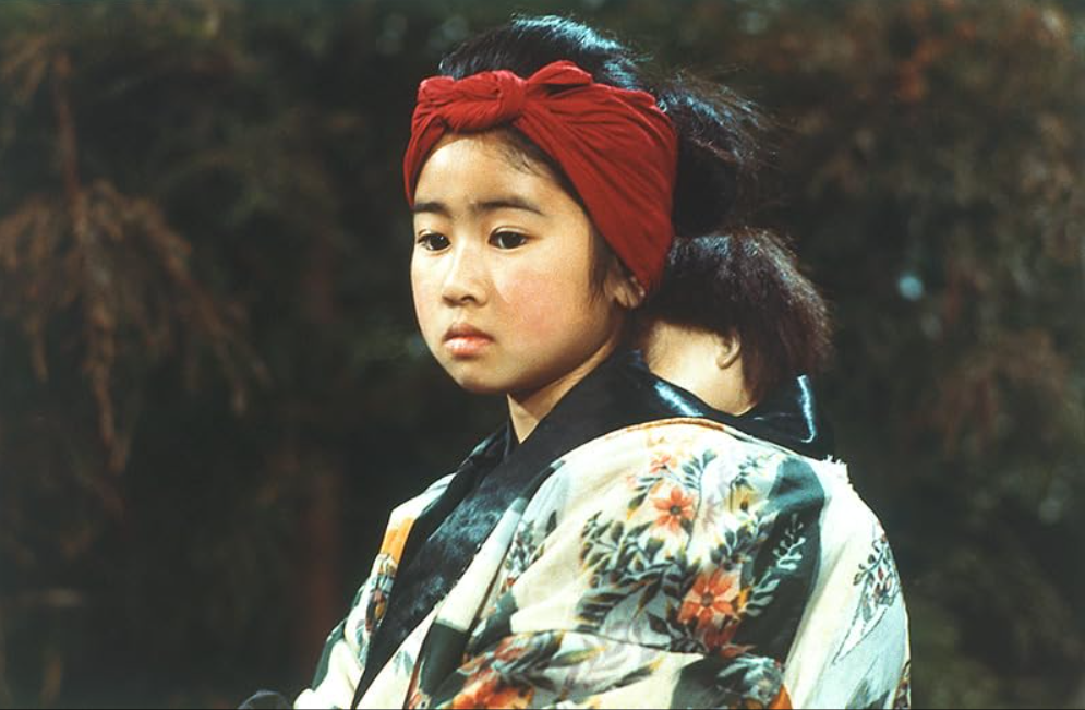 Ayako Kobayashi, kadr z serialu "Oshin". 1983–1984