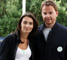 Jan Lubomirski, Dominika Kulczyk, 07.2012, Świnoujście, festiwal Karuzela Cooltury
