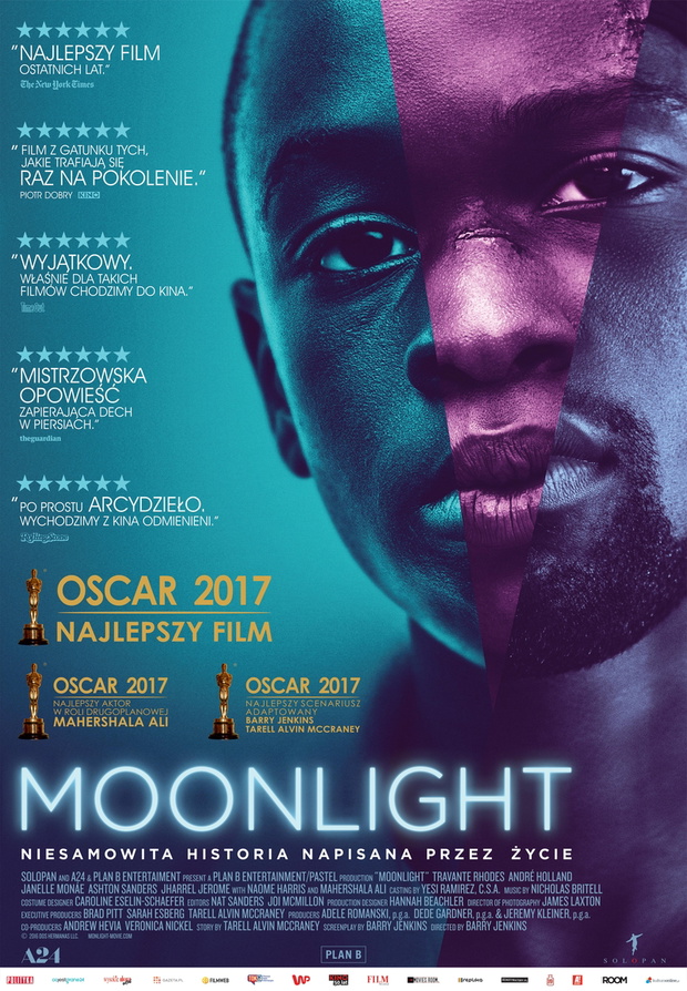 plakat b1 MOONLIGHT master z oscarami