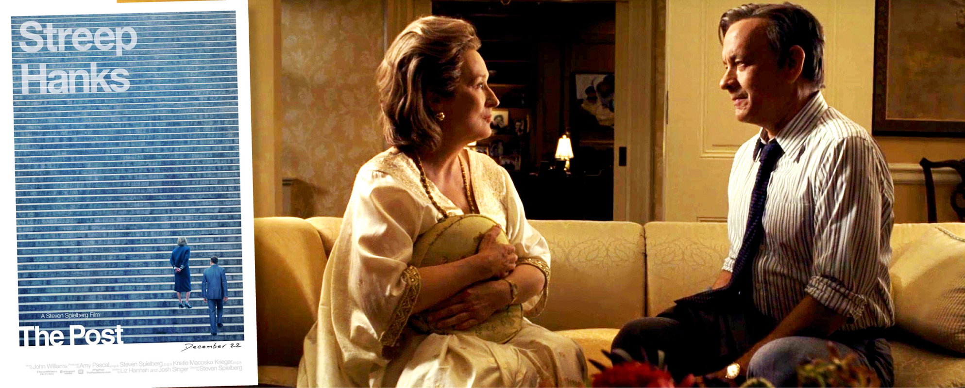 The Post, Czwarta władza, Meryl Streep, Tom Hanks