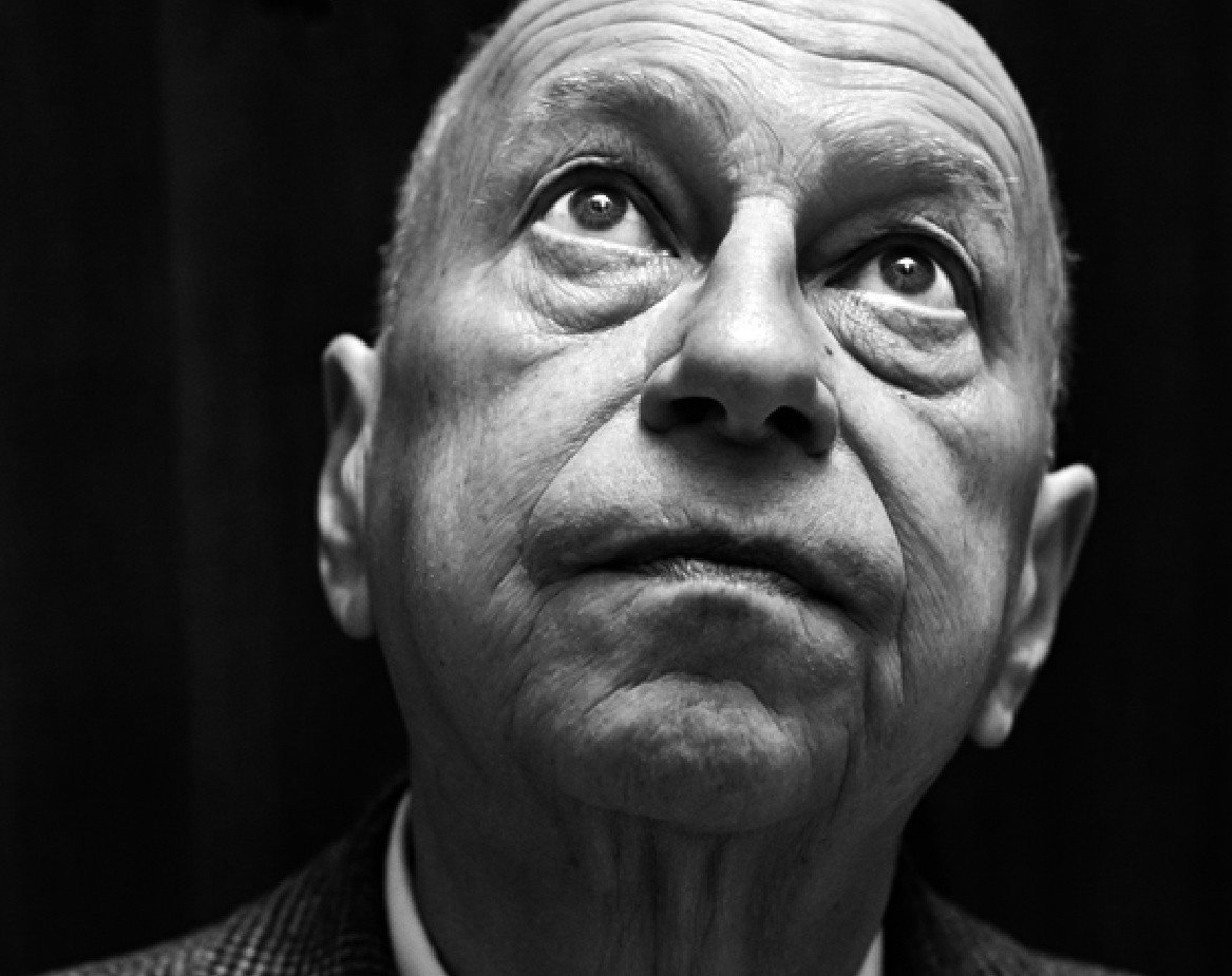 Jerzy Stuhr, VIVA! styczeń 2012, 2/2012, czarno-białe