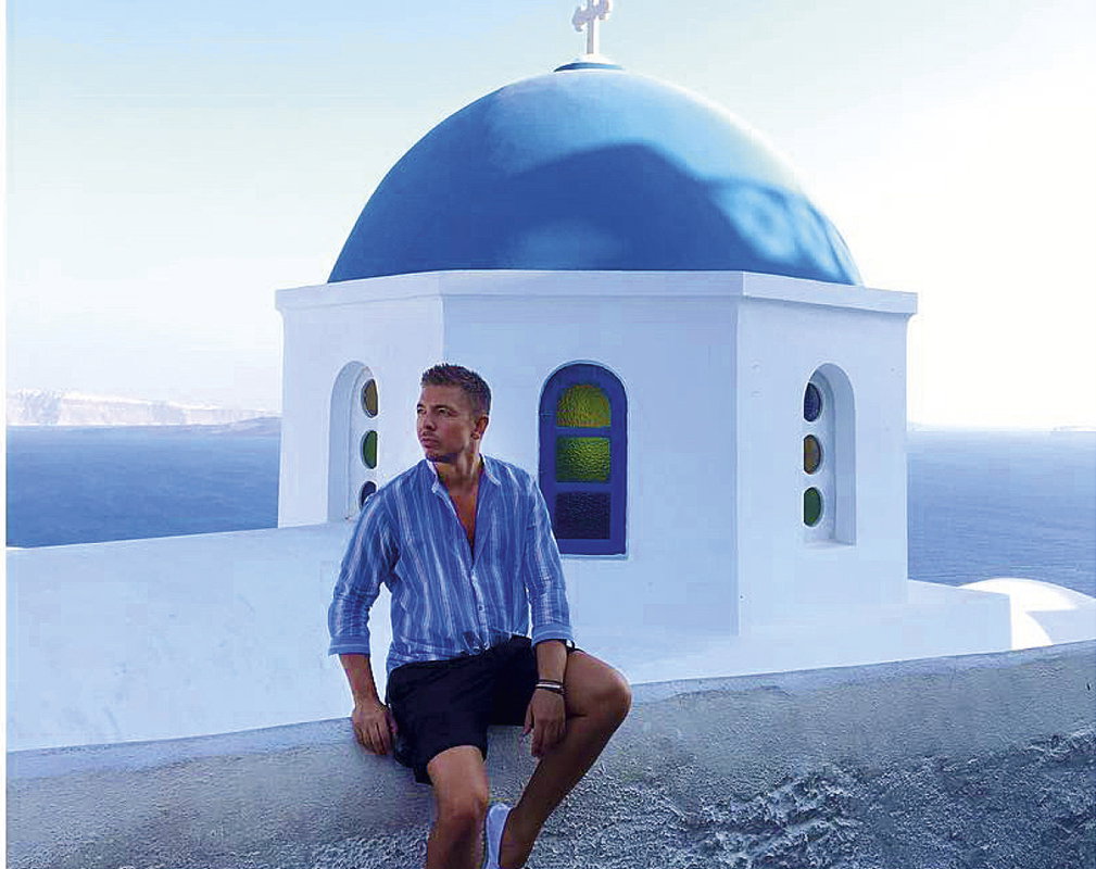 Łukasz Jemioł na wakacjach, Mykonos