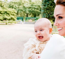 oficjalne fotografie z chrztu księcia Louisa