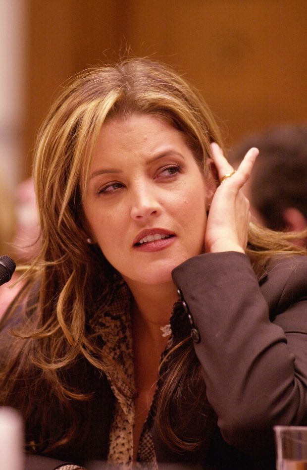 Lisa Marie Presley on Capitol Hill