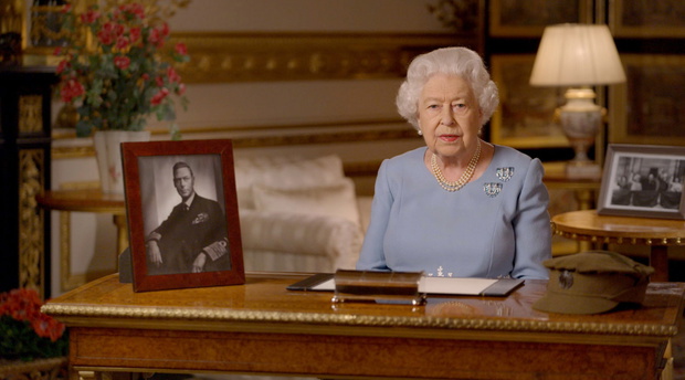 Queen Elizabeth II Addresses The Nation On The 75th Anniversary Of VE Day