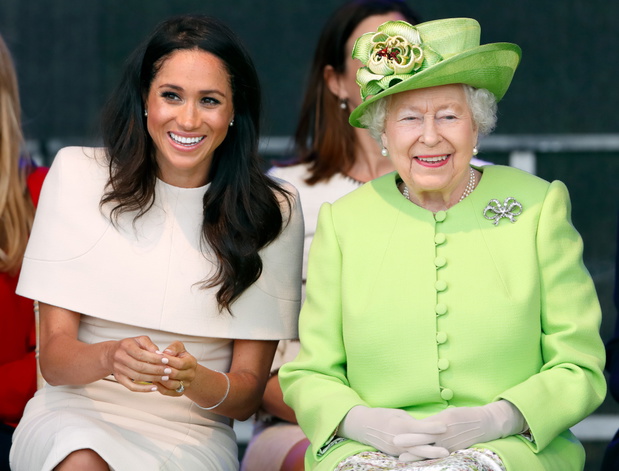 The Duchess Of Sussex Undertakes Her First Official Engagement With Queen Elizabeth II