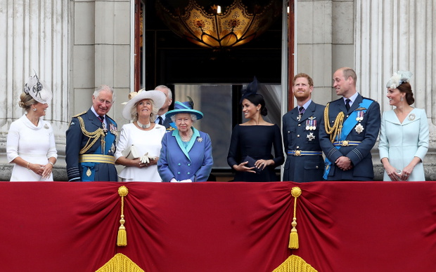 Members Of The Royal Family Attend Events To Mark The Centenary Of The RAF