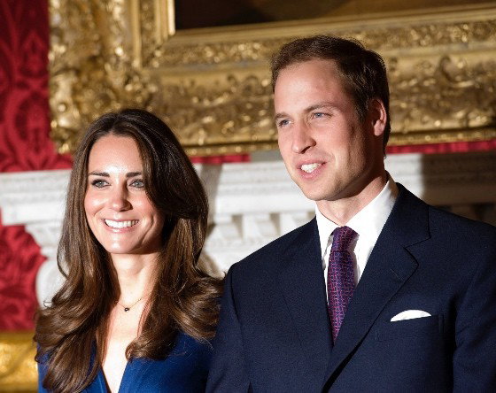 Księżna Kate i książę William zaręczyny