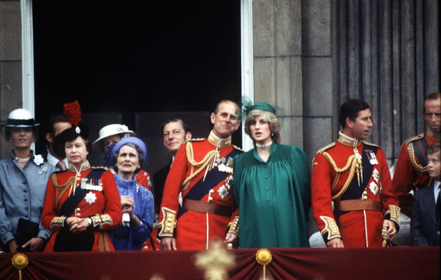 Diana On The Balcony