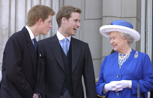 Queen William And Harry