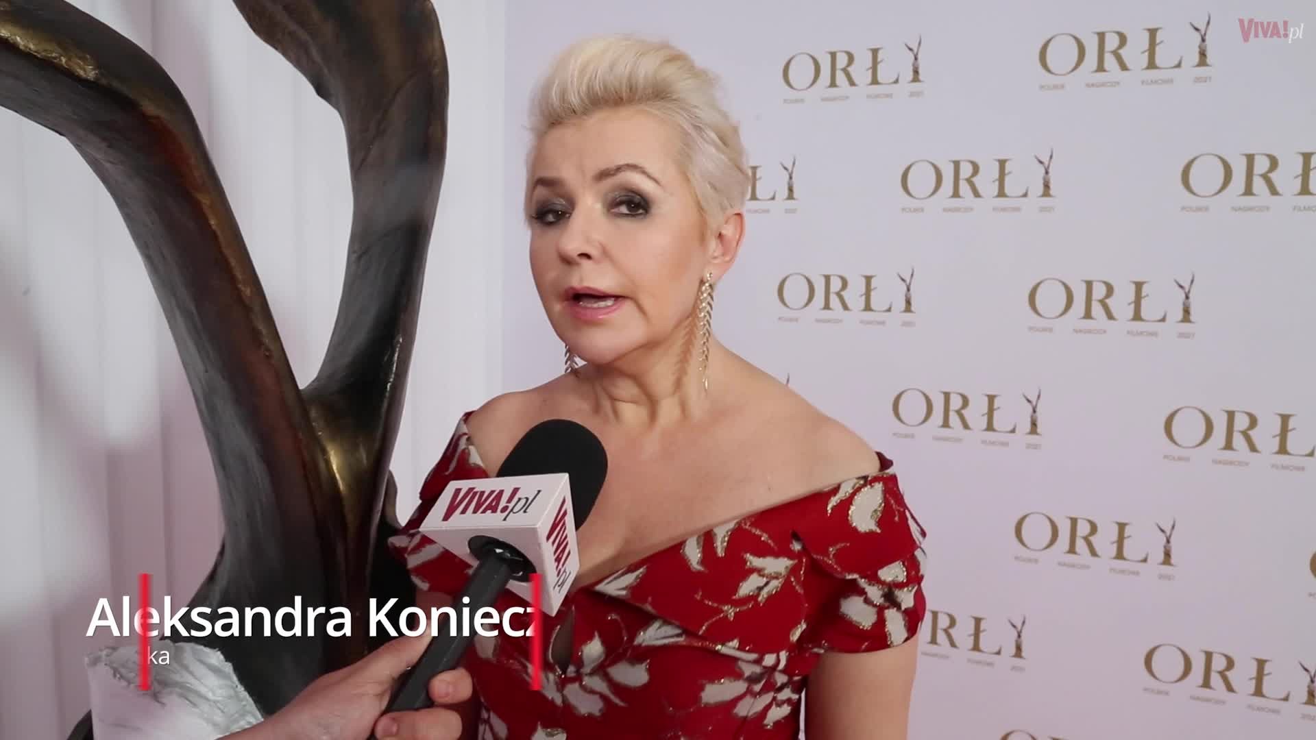 Aleksandra Konieczna o niebinarnych nagrodach filmowych. Orły 2021: Taki sam apel Bartosza Bieleni