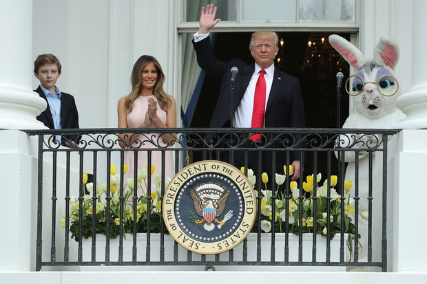 President Trump And Melania Trump Host White House Easter Egg Roll