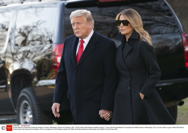 Donald Trump z ?on? wyje?dzaj? na ?wi?ta