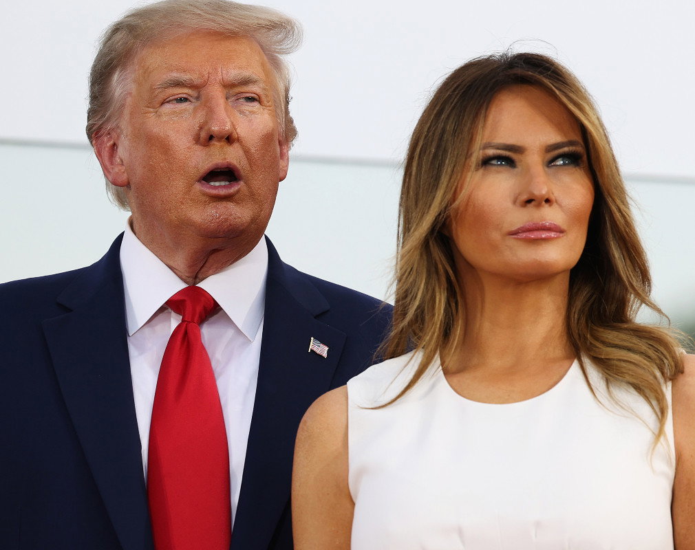 GettyImages-1254301081, Melania Trump, Donald Trump