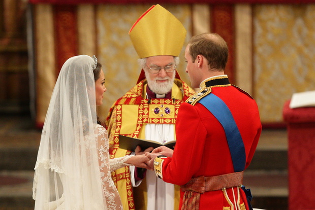 Royal Wedding - The Wedding Ceremony Takes Place Inside Westminster Abbey