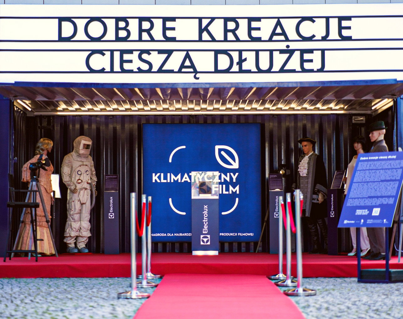 Wystawa Electrolux, Gdynia 2022, Dobre kreacje ciesza dluzej