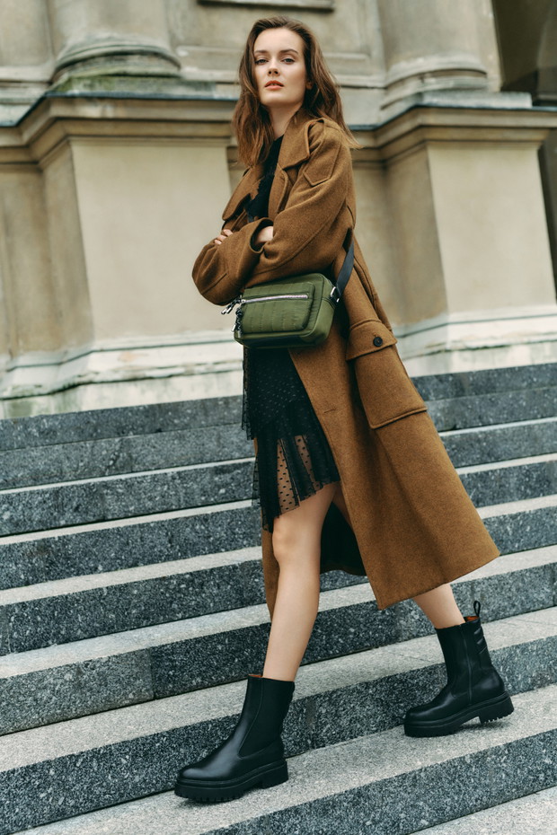 Monika Jagaciak w street style’owych stylizacjach z butami Jenny Fairy od CCC