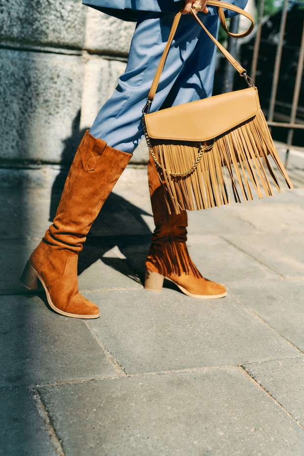 Monika Jagaciak w street style’owych stylizacjach z butami Jenny Fairy od CCC