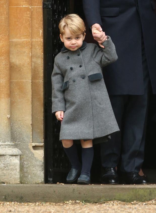 The Middleton Family Attend Church On Christmas Day