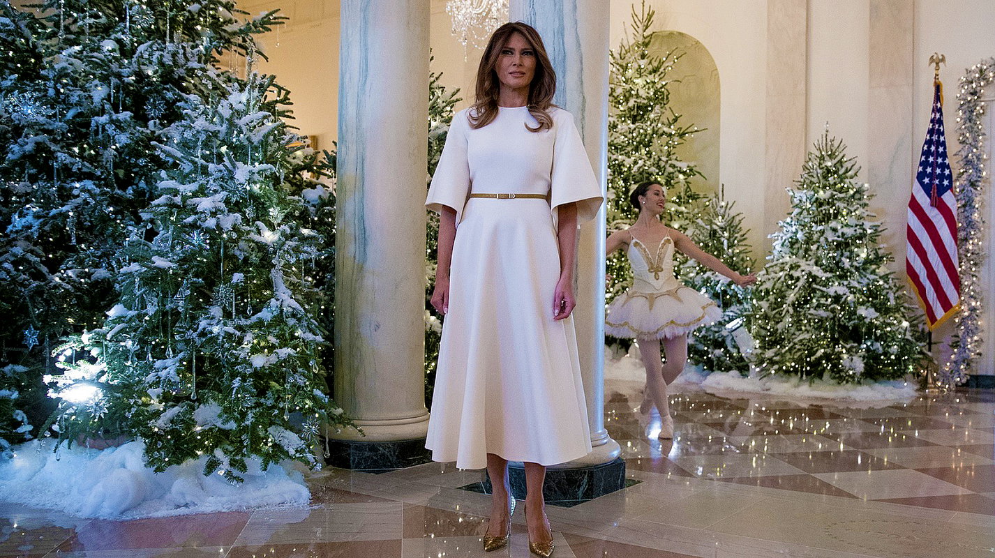 Świąteczne dekoracje Biały Dom, Melania Trump
