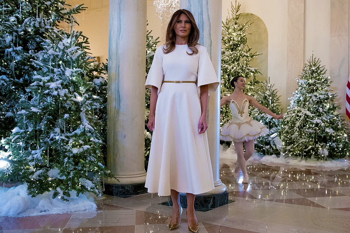 Świąteczne dekoracje Biały Dom, Melania Trump