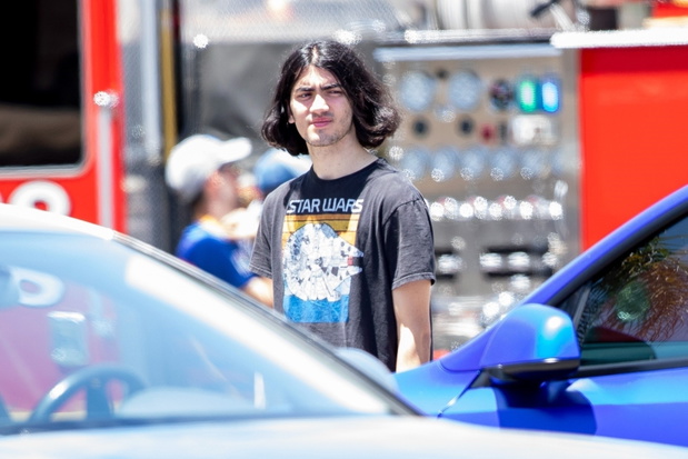 *EXCLUSIVE* Blanket Jackson gets a Tesla Model Y for his first car!