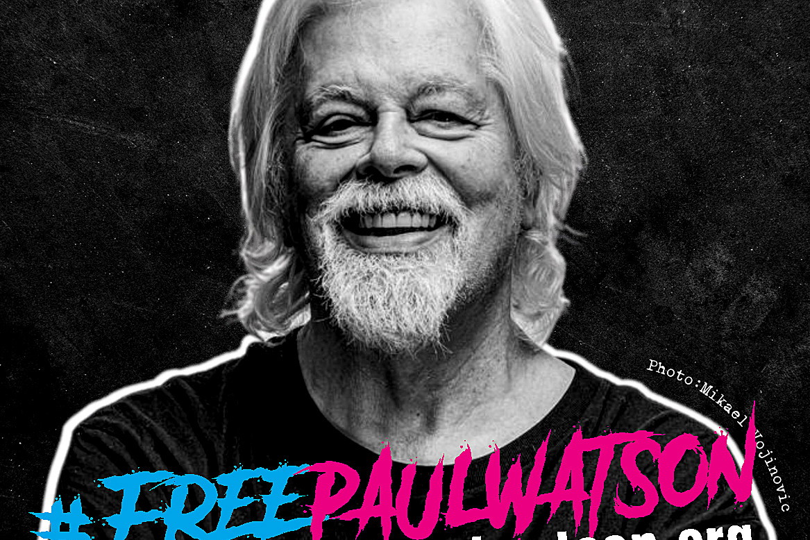 Paul Watson, free Paul Watson