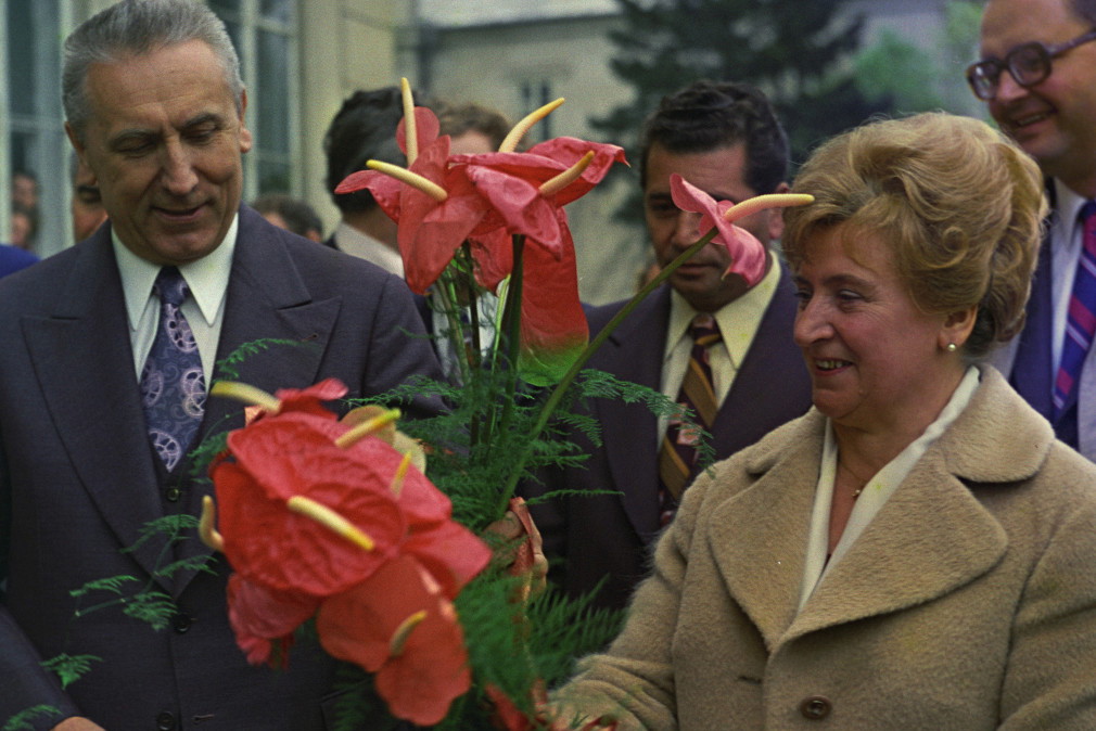 pap_19740506_01H, Edward Gierek, Stanisława Gierek
