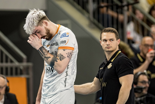 Tomasz Fornal, półfinał play-off Plus Ligi, 20.04.2024, Jastrzębie Zdrój